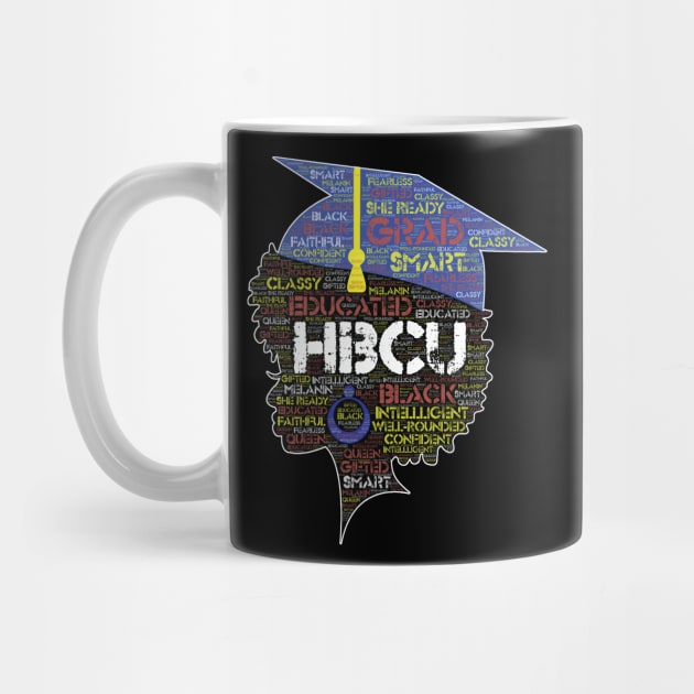 HBCU Grad Afro Word Art by blackartmattersshop